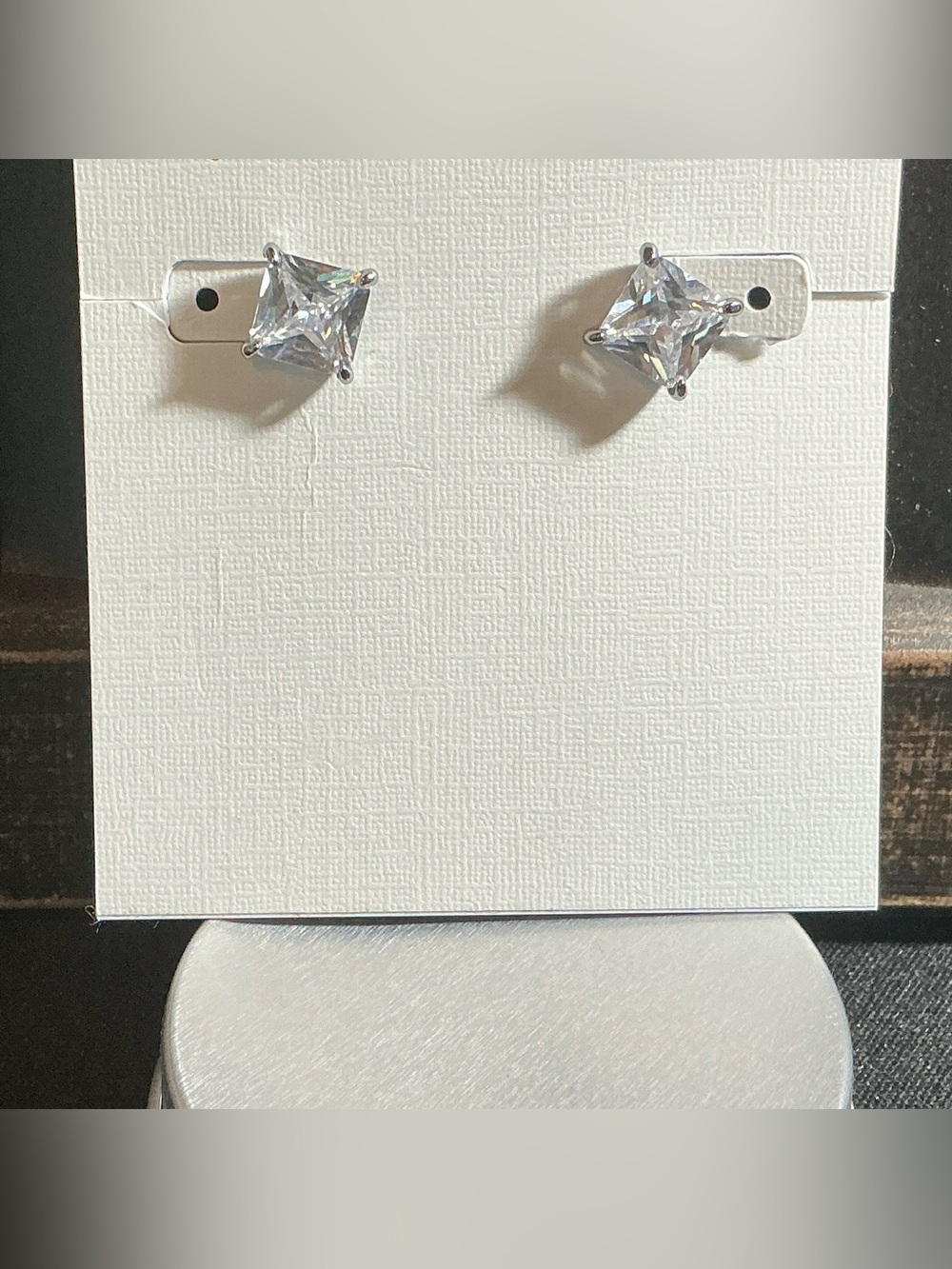 Bomb Party Studs Diamond Cubic Zirconia